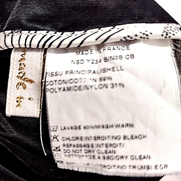 LES CHEMINS BLANC ORIGAMI SKIRT Sz S - Picture 3 of 4